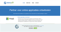 Desktop Screenshot of novusoft.nl
